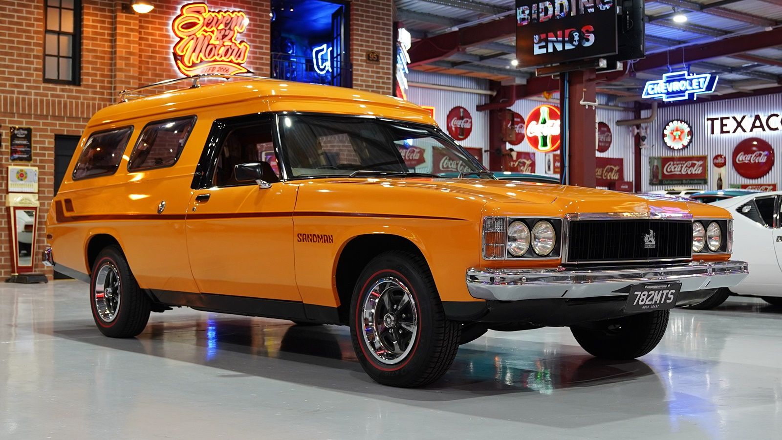 SOLD! LOT 45 1976 HOLDEN HX SANDMAN PANELVAN. GMH TEST VEHICLE